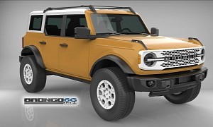 2021 Ford Bronco 3D Model Lets Non-Factory Hues Loose