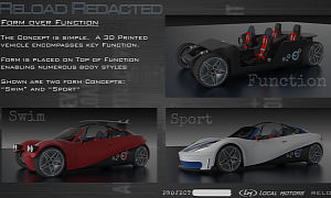 3D-Printed Car from Local Motors Prepares for Online Pre-Orders in October – Photo Gallery