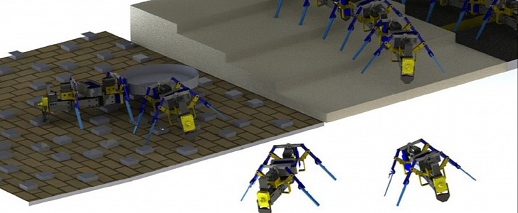 3D-printed swarm robots link together like ants