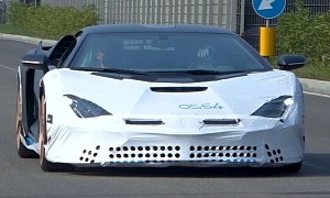 $3M Lamborghini Sian FKP 37 Promotes Social Distancing, Wears Giant Facemask in Public