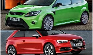 4 Things the Old Focus RS Can Do That the Audi S3 Can't