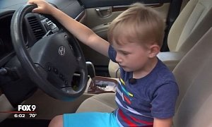 4-Year-Old Kid Steals Grandpa’s SUV to Go and Buy Candy