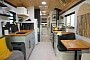40-Foot School Bus Was Converted Into Stunning Tiny Home With Modern Amenities