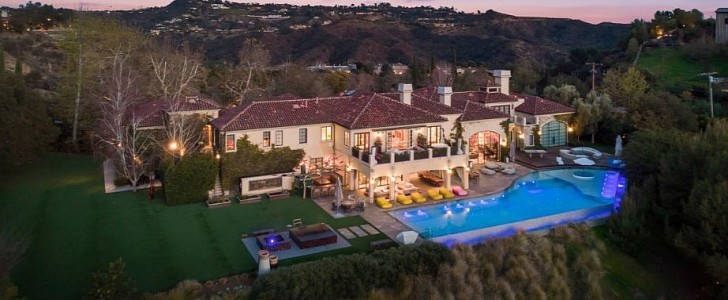 $40 million Beverly Hills compound is perfect for a car enthusiast that's also quirky and desperate for privacy