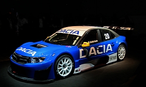 Dacia Logan With 400 HP V6 to Race in Sweden