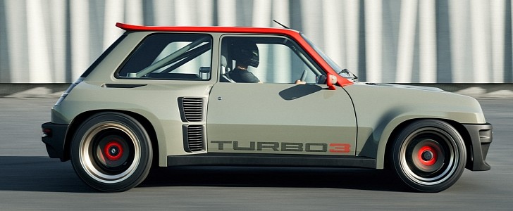 Renault 5 Electric Turbo Looks Like a Pocket Rocket in Blitz