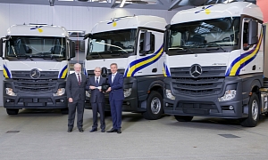 400 Mercedes-Benz Actros Trucks Ordered by Spanish Company
