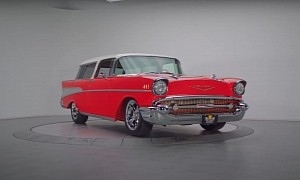400-Powered 1957 Chevrolet Bel Air Nomad Is No Grandpa Wagon