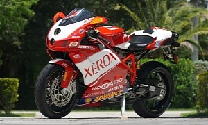 41-Mile Ducati 999R Xerox Would Let You Roll Like a WSBK Icon, If Only You Could Afford It