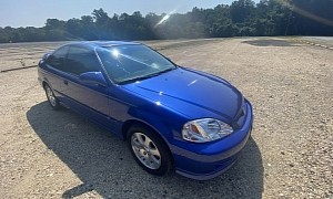 41,000-Mile 2000 Honda Civic Si Proves Nostalgia Is Pricey, It Sold for a Hefty Sum