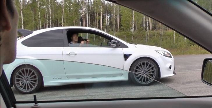 420 HP Ford Focus RS Takes on a Tuned Volvo S40