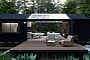 43-ft Luxury Tiny Home Reveals the Most Spectacular Indoor-Outdoor Lounge
