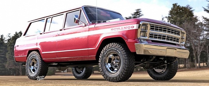 440CI 1979 Dodge Durango Three-Row SUV What If rendering by abimelecdesign 