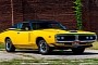 440ci Banana 1971 Dodge Charger R/T With Factory Sunroof Was Made to Enjoy Summer