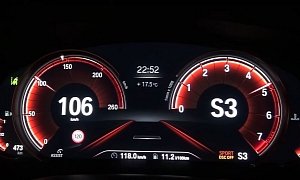 Acceleration Test: 462 HP BMW M550i Does 0 to 50 kph in 1.6 Seconds