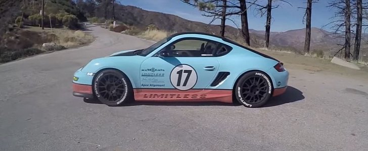 480 HP Coyote V8-Swapped Porsche Cayman
