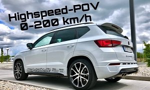 480 HP Cupra Ateca Exists, Does 0 to 100 KM/H in 3.6 Seconds