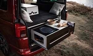 $4K Visu Moie Conversion Kit Turns Any Van Into a Camper Powerhouse Within Minutes