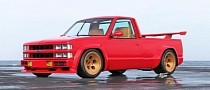 4x4 Chevy OBS Turns Lamborghini Countach Impersonator for Shot at 1980s Madness