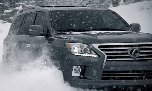4x4 Lexus Models Beating Winter Conditions in New Ad