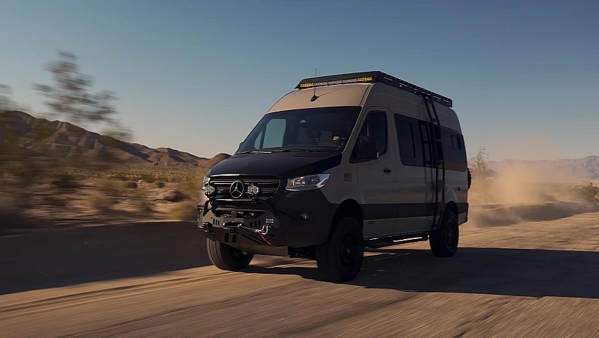 4x4 Off-Grid-Capable Sprinter Van Features All the Bells and Whistles, You Can Win It