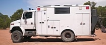 4x4 Overlanding Ambulance Features Genius Hide-Away Features and a Snug Living Space