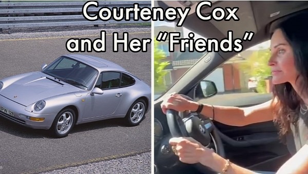 Courteney Cox and Cars