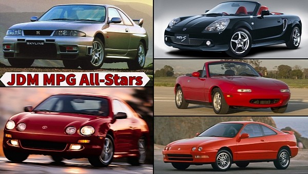 5 Best 90s JDM sports cars for fuel economy