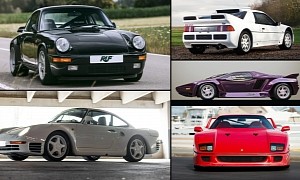 5 Best Supercars of the 1980s