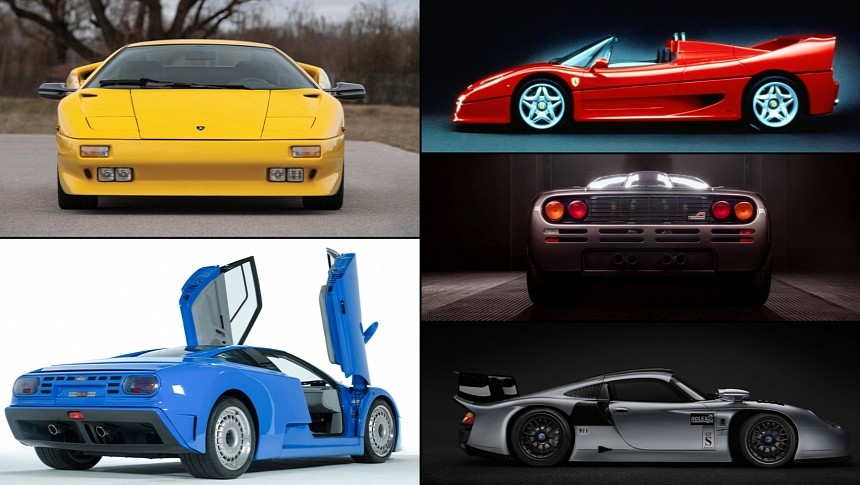 5 Best Supercars of the 1990s