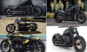 5 Custom Harley-Davidson Bikes to Remember This Week: Breakouts, Fat Boys, and a Sportster