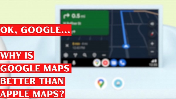 Google Maps offers native voice command support