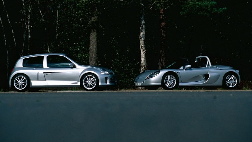 Renault Sport Clio V6 and Spider