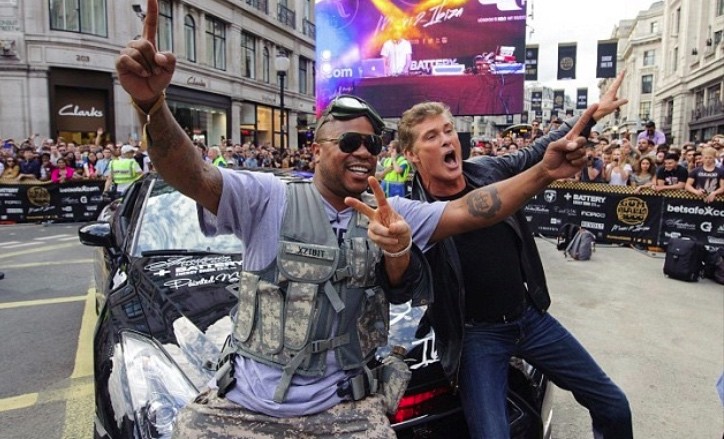 Xzibit and David Hasselhoff are two of the Gumball 3000 veterans