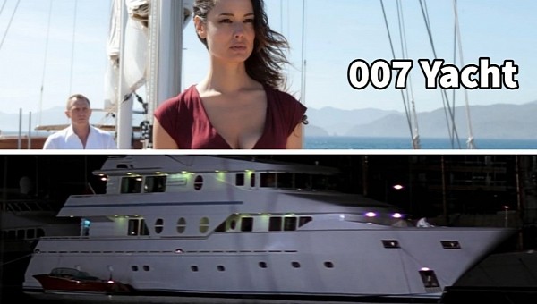 James Bond Yachts