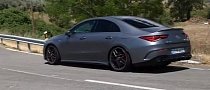 5 Minutes of Mercedes-AMG CLA 45 S Driving Is Pure Car ASMR