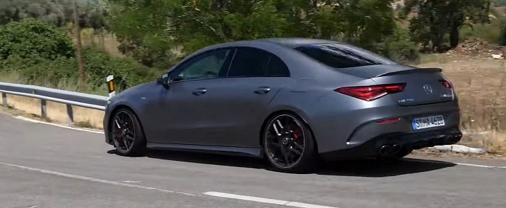 5 Minutes of Mercedes-AMG CLA 45 S Driving Is Pure Car ASMR
