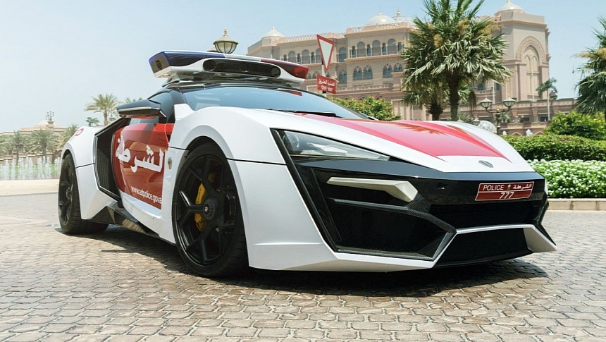 Lykan Hypersport Abu Dhabi Police