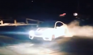 50 Cent Goes All Tokyo Drift in C63 AMG