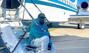 50 Cent Goes for Embraer Jets, Whether He's Flying Solo or With His Youngest Son
