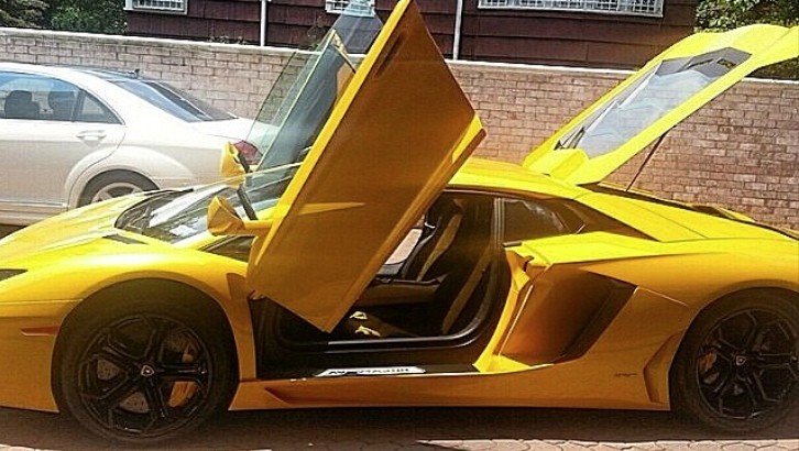 50 Cent's Lamborghini Aventador
