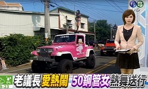 50 Pole Dancers on Just as Many Jeeps for Taiwanese Politician's Funeral