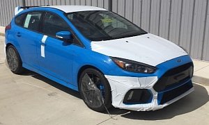 500 HP Hennessey 2016 Ford Focus RS Enters the Shop, Here's the First Photo