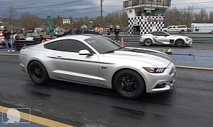 500-WHP Ford Mustang GT Thrice Drags 500-WHP Toyota GR Supra, Folks Will Be Upset
