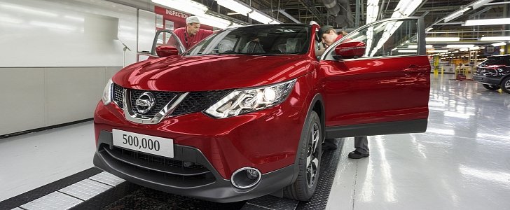 500,000th All-New Nissan Qashqai Built in Britain in Just 21 Months