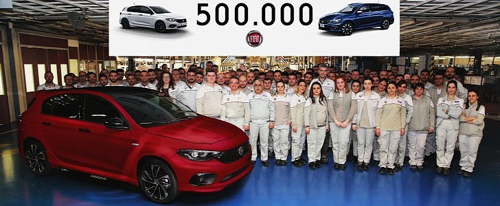 500,000th Fiat Tipo