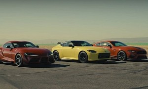 $50k Nissan Z Performance Drags Supra 3.0 and Mach 1, Turns Out Slower Than Both