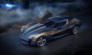 50th Anniversary Chevrolet Corvette Stingray Concept New Photos