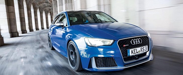 520 HP Audi RS3 by Oettinger Proves It Can Hit 100 KM/h in 3.4 Seconds
