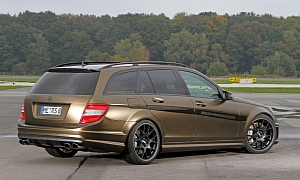 540 hp C 63 AMG Wagon is a Perfect Fit for a Gold Rush